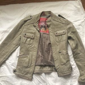 A collection Leather jacket
